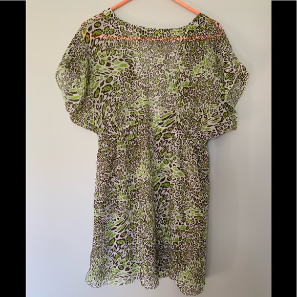 Pineapple Cove Swimsuit Cover Sz L - Picture 2 of 7